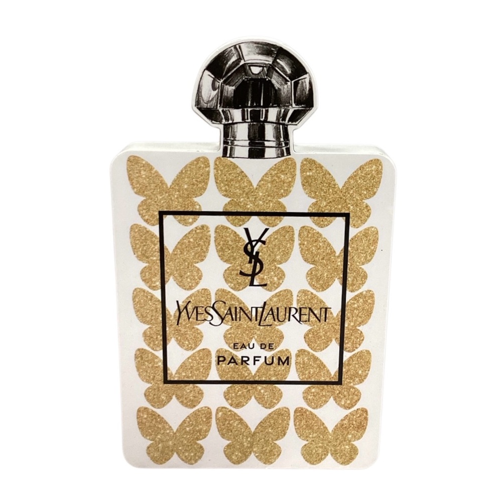 Yves Saint Laurent lacquered art.